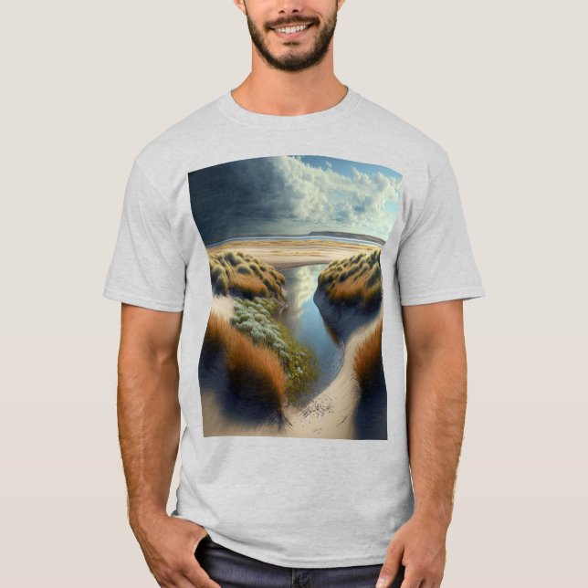 Dutch Coastal Dunes T-Shirt (Front)