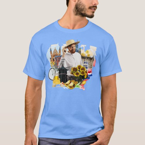 Dutch Collage Concept T_Shirt