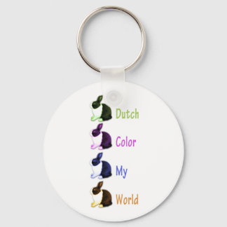 Dutch Color My World Keychain