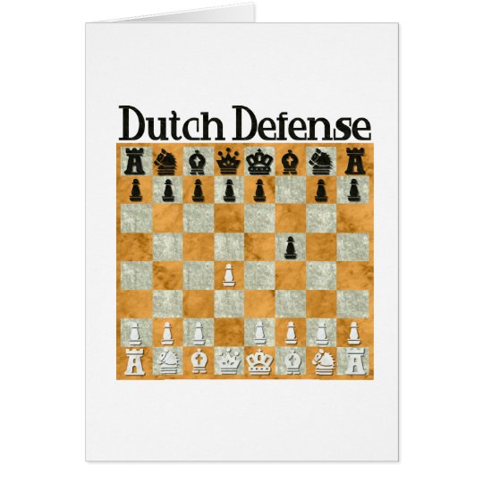 Dutch Defense Card
