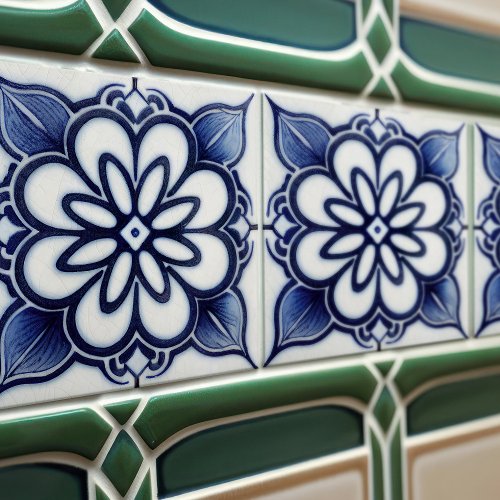 Dutch Delft Blue Repro Backsplash Kitchen Wall Ceramic Tile