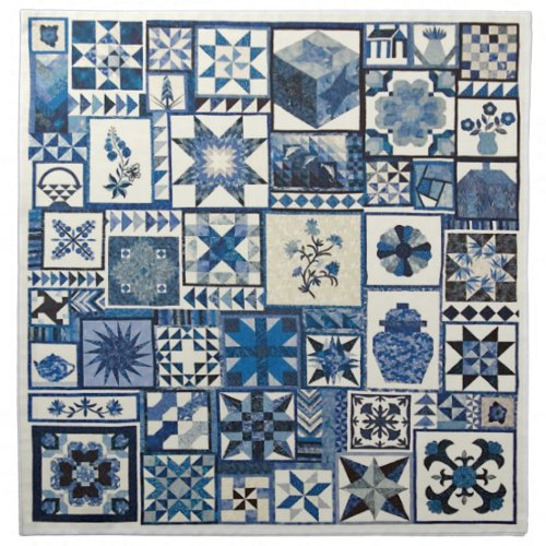 Dutch Delft Cloth Napkin