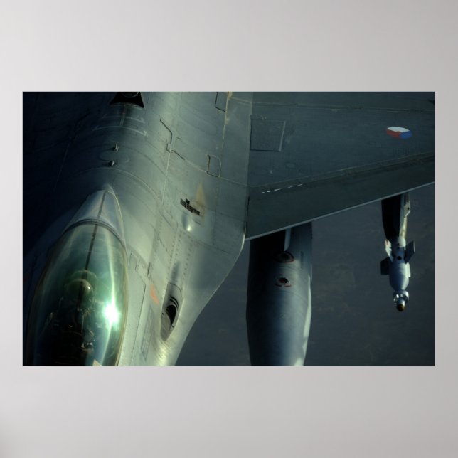 Dutch F-16 Fighting Falcon Poster (Front)