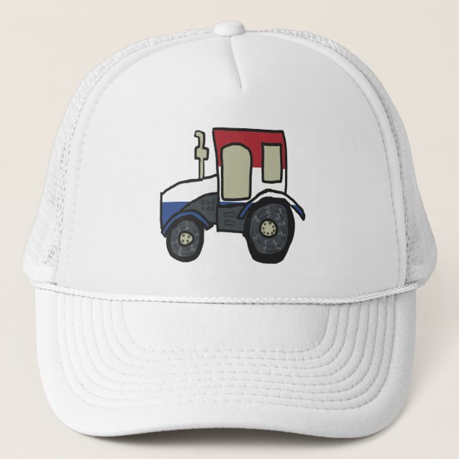 Dutch Farm Tractor Protests Trucker Hat (Front)