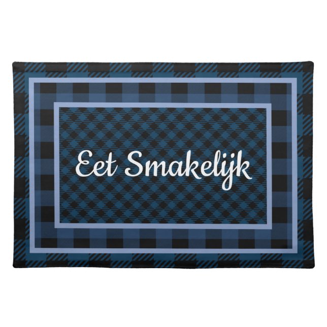 Dutch Farmhouse Cloth Placemat (Front)