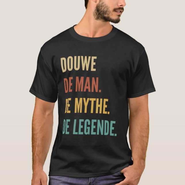 Dutch First Name - Douwe T-Shirt (Front)