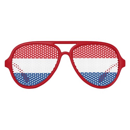 Dutch Flag Aviator Sunglasses