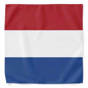 Dutch Flag Bandana, patriotic Netherlands Bandana
