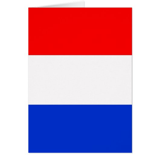 Dutch Flag Cards (Front)