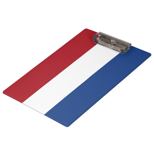 Dutch Flag Clipboard (Angled)