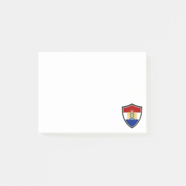 Dutch flag-coat arms notes (Front)