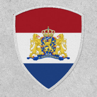 Dutch Flag & Coat of Arms, Flag of Netherlands Patch