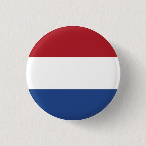 Dutch Flag Flag of Netherlands Button