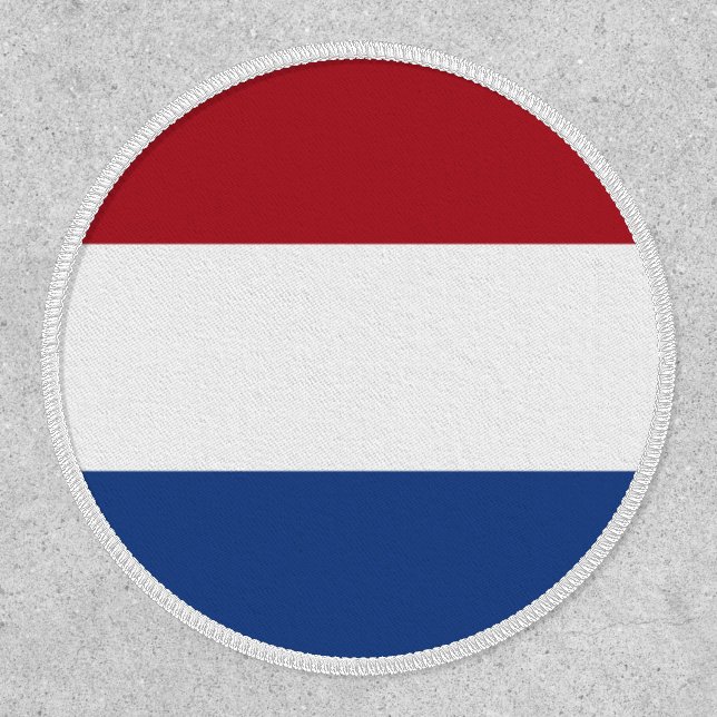 Dutch Flag, Flag of Netherlands Patch (Front)