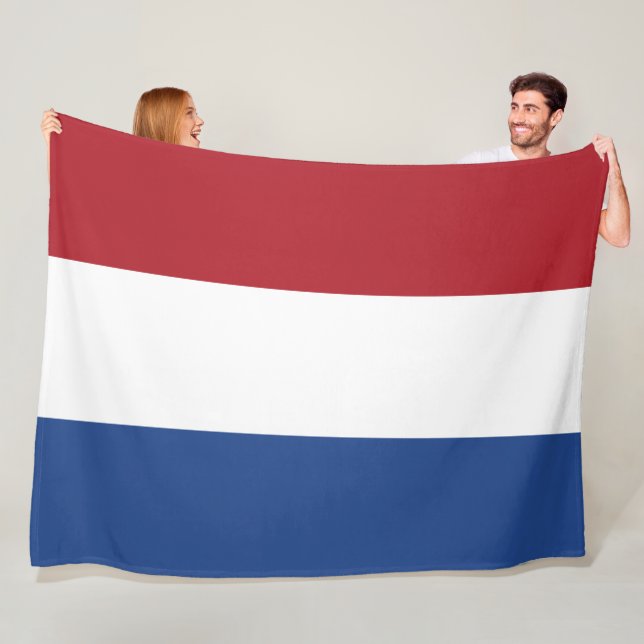 Dutch Flag Fleece Blanket (In Situ)