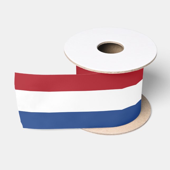 Dutch Flag Satin Ribbon (Spool)