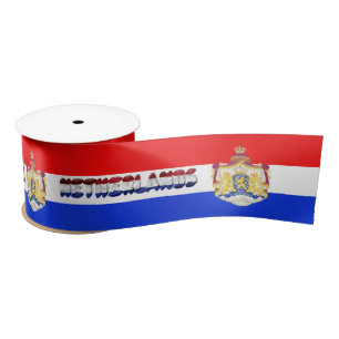 Dutch flag satin ribbon
