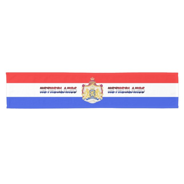 Dutch flag short table runner (Horizontal)