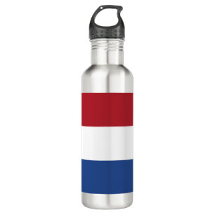Dutch Flag Stainless Steel Water Bottle