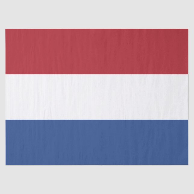 Dutch Flag Tissue Paper (Front)