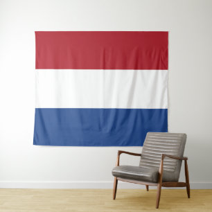 Dutch flag tricolor tapestry