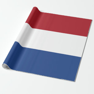 Dutch Flag Wrapping Paper