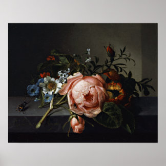Dutch Flower Painting Still Life Fine Art Poster