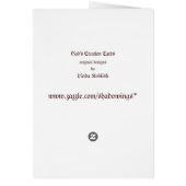 Dutch flowers (Back)