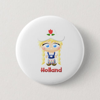 Dutch Girl Button