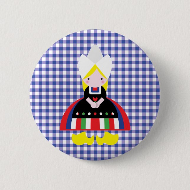 Dutch girl button (Front)