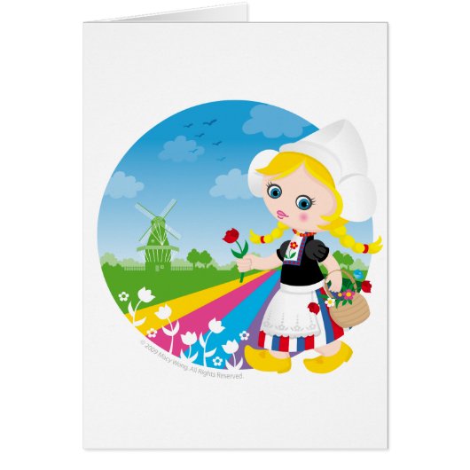 Dutch girl cards (Front)