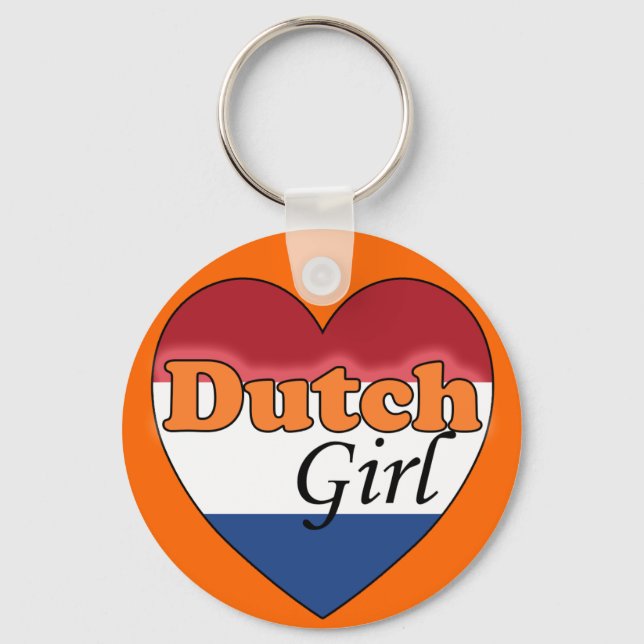Dutch Girl Keychain (Front)