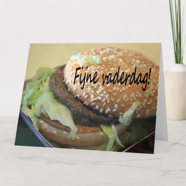 Dutch Happy Father's day Card (Front)