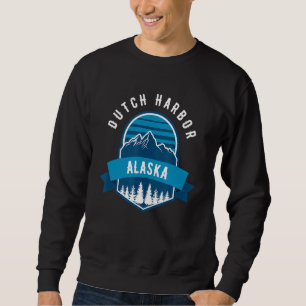 Dutch Harbor AK Forest Mountains Hiking Climbing & Sweatshirt