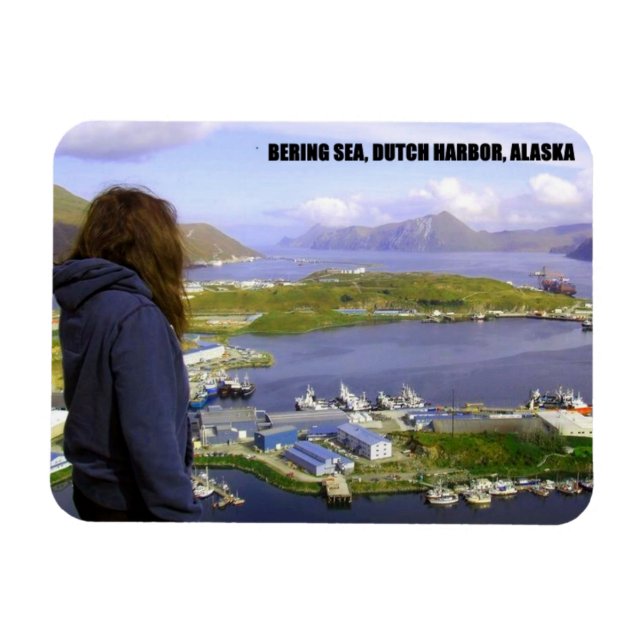 Dutch Harbor, Alaska magnet (Horizontal)