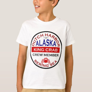 Dutch Harbor Alaskan King Crab Crew Member T-Shirt