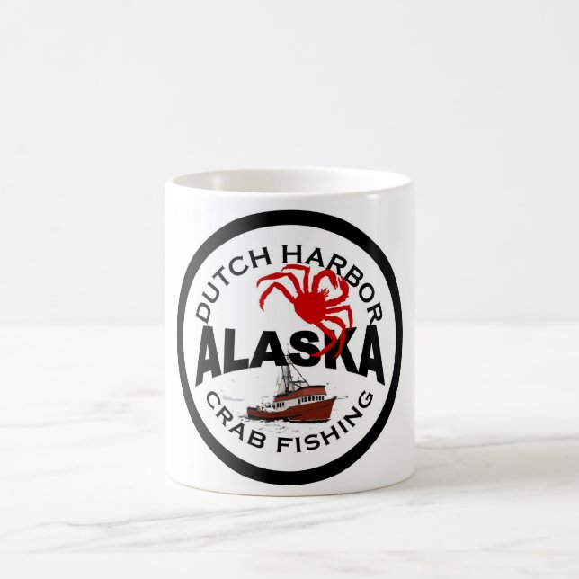 Dutch Harbor Crab Fishing Coffee Mug (Center)