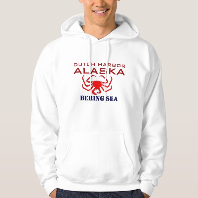 Dutch Harbor Crab Fishing Hoodie (Front)