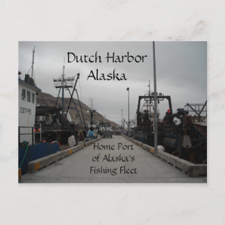 Dutch Harbor Spit Dock Postcard
