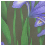 Dutch Iris (large scale) Fabric