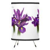 Dutch Iris Purple Sensation Tripod Lamp (Left)