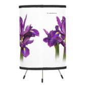 Dutch Iris Purple Sensation Tripod Lamp (Back)