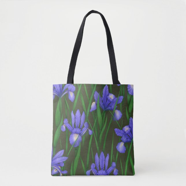 Dutch Iris Tote Bag (Front)