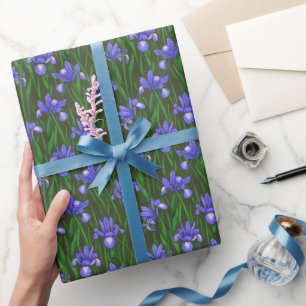 Dutch Iris Wrapping Paper