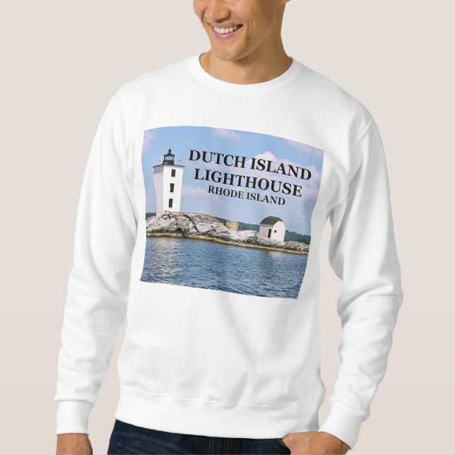 Dutch Island Lighthouse, Rhode Island Sweatshirt (Front)