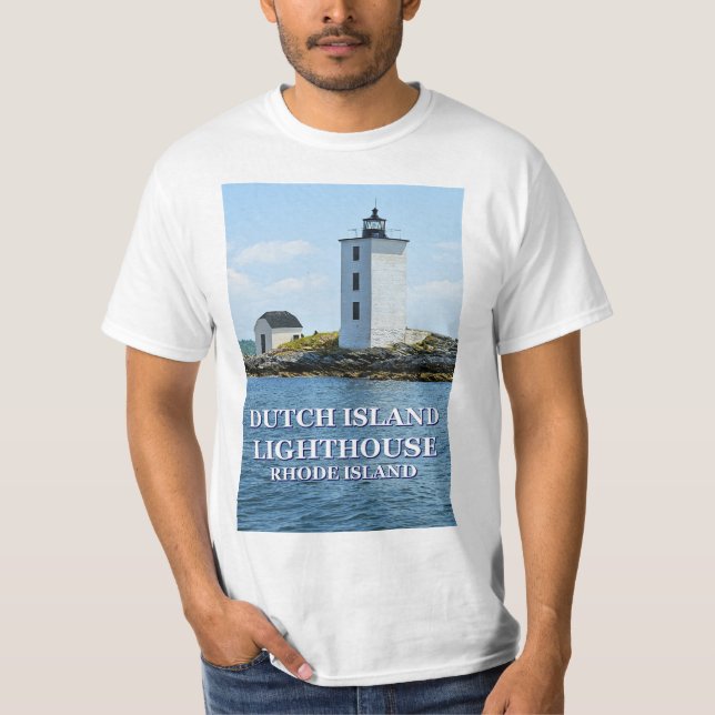 Dutch Island Lighthouse, Rhode Island T-Shirt (Front)