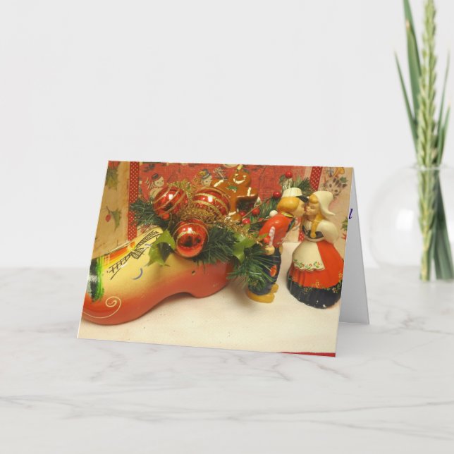 Dutch Joyous Christmas cheer..Card Holiday Card (Front)