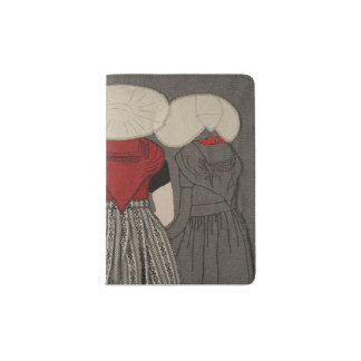 Dutch Ladies in traditional clothes – Passport Hol Holder