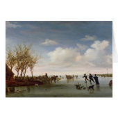 Dutch landscape with Skaters (Front Horizontal)