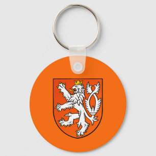 Dutch lion emblem Netherlands lion Shield Keychain